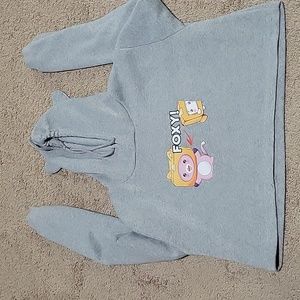Lanky box hoodie with ears, youth M